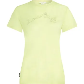 Dámské tričko Icebreaker Wmns Merino 150 Tech Lite SS Tee Airbourne Squirrel, Citrine M + Doprava zdarma