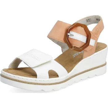 Dámské sandále Dámské sandály RIEKER 67476-38 bílá S4 41