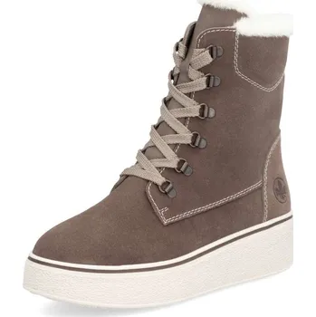 Dámské kozačky Dámská kotníková obuv RIEKER 78800-24 hnědá W4 41