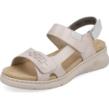 Dámské sandále Dámské sandály RIEKER V9255-62 béžová S3 42