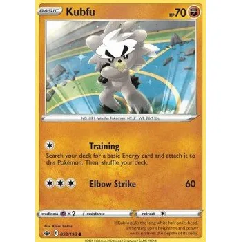 Sběratelská karetní hra Pokémon CRE 093/198 Kubfu - Chilling Reign Stav: Near Mint, Verze: NORMAL