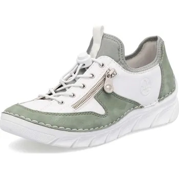 Dámská obuv Dámské tenisky RIEKER 55064-52 zelená S5 38