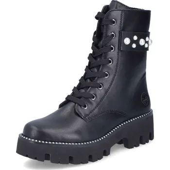 Dámské kozačky Dámská kotníková obuv RIEKER Y3354-00 černá W4 38