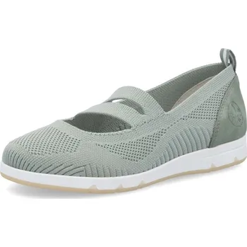 Dámské baleríny Dámské baleríny RIEKER L3053-52 zelená S5 40