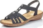Dámské sandály RIEKER 62831-00 černá S4 37