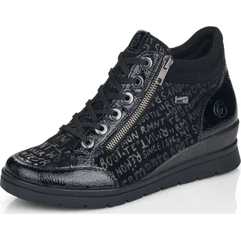 Dámské kozačky Rieker Dámská kotníková obuv REMONTE R0773-03 černá W2 43