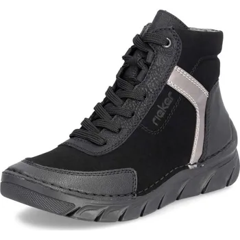 Dámské kozačky Dámská kotníková obuv RIEKER 55003-00 černá W4 38