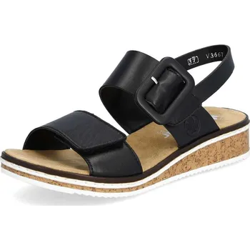 Dámské sandále Dámské sandály RIEKER V3667-00 černá S5 40