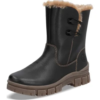 Dámská móda Dámská kotníková obuv RIEKER Z1150-00 černá W4 37