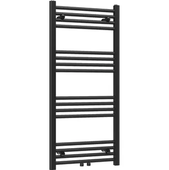 Radiátor Erga Simple, topné těleso 1100x500 mm, 437 W, černá, ERG-LAV-SIMP-11050-BK