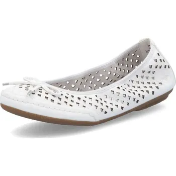 Dámské baleríny Dámské baleríny RIEKER 41489-80 bílá S5 41