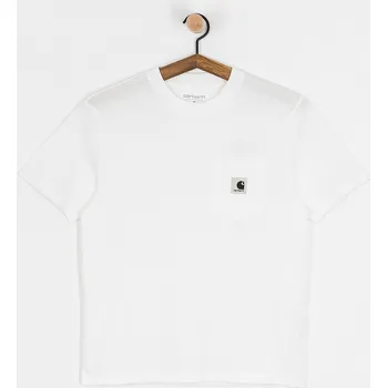 Dámské tričko Carhartt WIP Pocket (white) XS, bílá