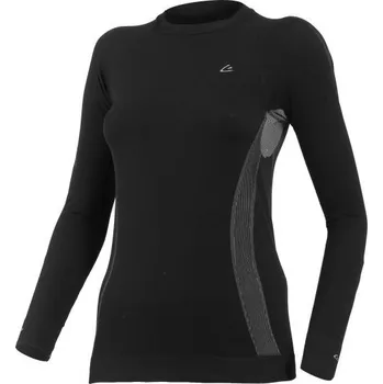 Dámská móda Lasting Dámské funkční ULTRA TENKÉ tričko MARELA - černé velikost: L/XL