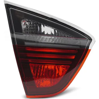 Zadní světlomet TUNING-TEC Zadní světlo BMW E90 05-08 červené/kouřové LEVÉ víko TYC