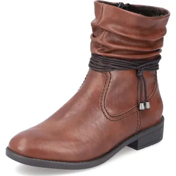 Dámské kozačky Dámská kotníková obuv RIEKER 73691-25 hnědá W4 38