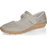 Dámské polobotky RIEKER 44885-40 šedá S5 40