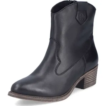 Dámské kozačky Dámská kotníková obuv RIEKER 73150-01 černá W4 40