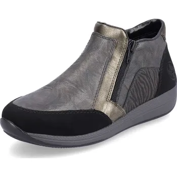 Dámské kozačky Dámská kotníková obuv RIEKER N1152-42 černá W4 37