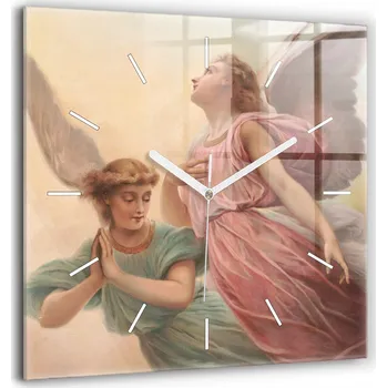 Hodiny Nástěnné hodiny SacroArte béžové 60 cm