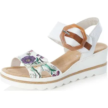 Dámské sandále Dámské sandály RIEKER 67478-90 bílá S4 40