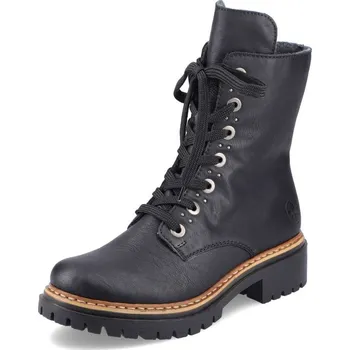 Dámské kozačky Dámská kotníková obuv RIEKER 72612-00 černá W4 42