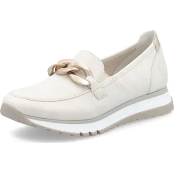 Dámské mokasíny Dámské mokasíny RIEKER 49051-60 béžová S5 43