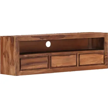 Televizní stolek TV stolek Sheesham 120x30x40 cm - Rustikální palisandr