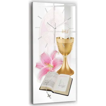 Hodiny Nástěnné hodiny SacroArte bílé 30 cm