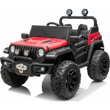 Dětské elektrovozidlo Mamido Dětské elektrické autíčko Master of Terain 4x4 červené
