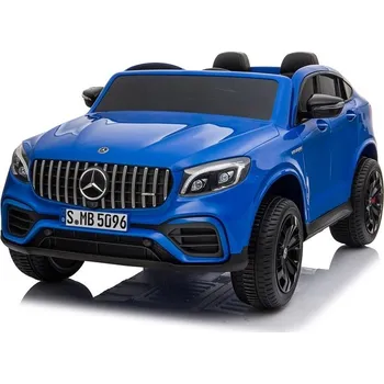 Dětské elektrovozidlo Mamido Elektrické autíčko Mercedes-Benz GLC 63S 4x4 LCD dvoumístné lakované modré