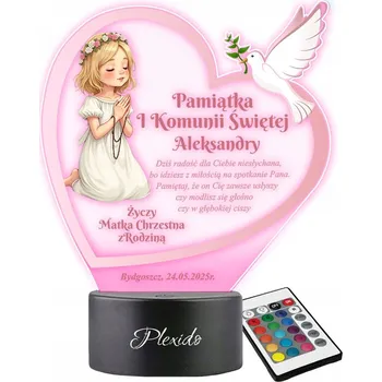 Lampička Plexido vícebarevná Noční lampa