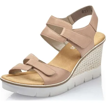 Dámské sandále Dámské sandály RIEKER 68556-31 růžová S5 41