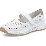 Dámské baleríny RIEKER N6553-80 bílá S5 40