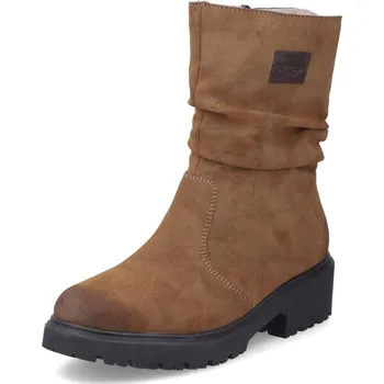 Dámské kozačky Dámská kotníková obuv RIEKER 76062-24 hnědá W4 43