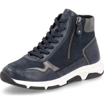 Dámské kozačky Rieker Dámská kotníková obuv REMONTE D1S70-14 modrá W4 43