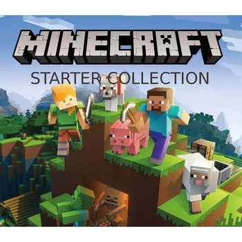 Hra pro PlayStation 4 MinecraftStarter Collection Upgrade DLCPS4 Kod Klucz PlayStation 4 (PS4) digitální