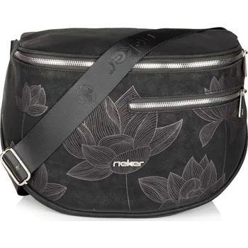 Kabelka Dámská ledvinka RIEKER C2428-154-KWT černá W5 -UNI-