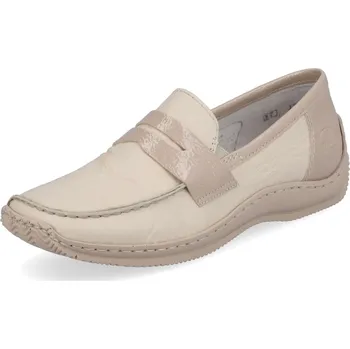 Dámské mokasíny Dámské mokasíny RIEKER L1752-60 béžová S3 41
