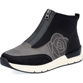 Dámské kozačky Dámská kotníková obuv RIEKER 58956-00 černá W4 41