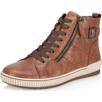 Dámské kozačky Rieker Dámská kotníková obuv REMONTE D0777-22 hnědá W4 44