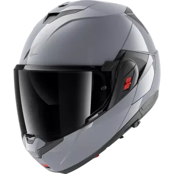 Helma na motorku Překlápěcí helma Shark OXO (tmavě šedá), vel. M