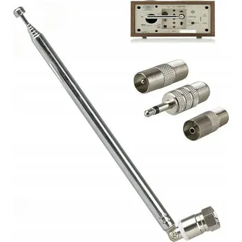 Autoanténa Antena radiowa FM Odbiornik AV Antena teleskopowa