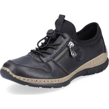 Dámské polobotky Dámské polobotky RIEKER N32G0-00 černá W5 42