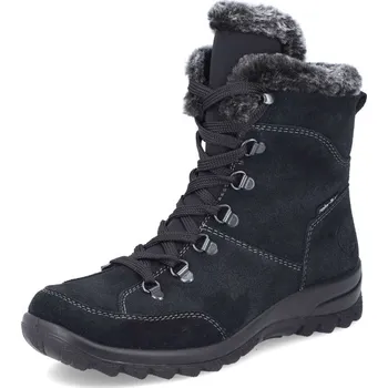 Dámské kozačky Dámská kotníková obuv RIEKER L7145-00 černá W4 38