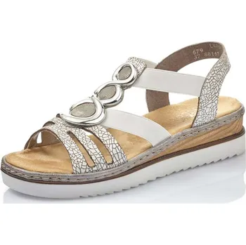 Dámské sandále Dámské sandály RIEKER 679L4-80 bílá S5 42