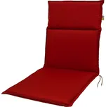 Sunfun Polstr s nízkou opěrkou, 100 × 48 cm, červená 5114455352