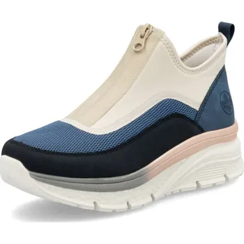 Dámská obuv Dámské tenisky RIEKER 48053-14 modrá S5 38