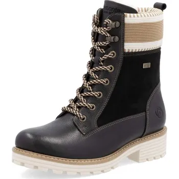 Dámské kozačky Rieker Dámská kotníková obuv REMONTE D0W77-03 černá W4 43