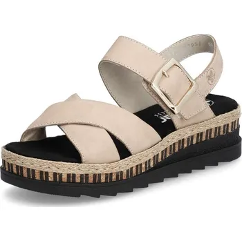 Dámské sandále Dámské sandály RIEKER V7951-60 béžová S5 40