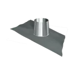 Komíny CZ Střešní průchodka 35-50° nerez okraj 180/30 mm Povrch: Nerezový